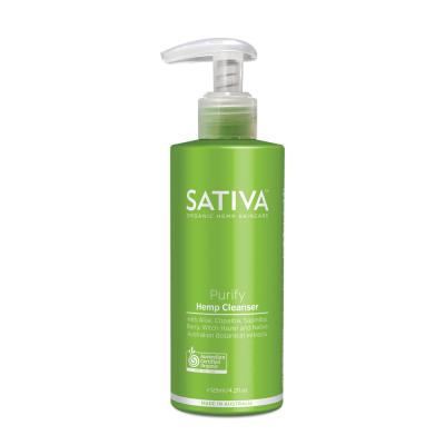Sativa Organic Hemp Cleanser Purify 125ml
